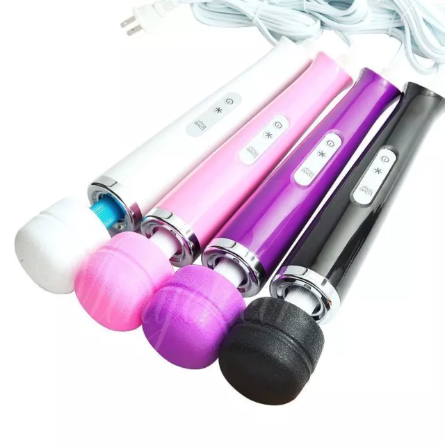 Handheld-Massager-Wand-Vibrating-Massage-Full-Body-Therapy-Motor-20 Speed 2