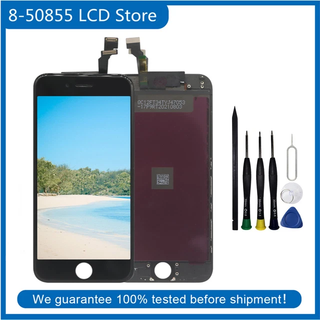 Replacement Black LCD Display +Touch Screen For Apple iPhone 6 A1549 A1586 A1589