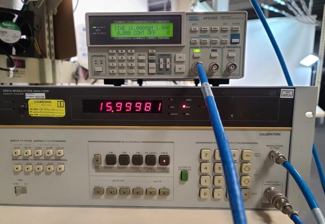 Manuels Complets HP 8901A Audio Analyzer - 4 Volumes (Exploitation, Entretien, Schémas) - Neuf