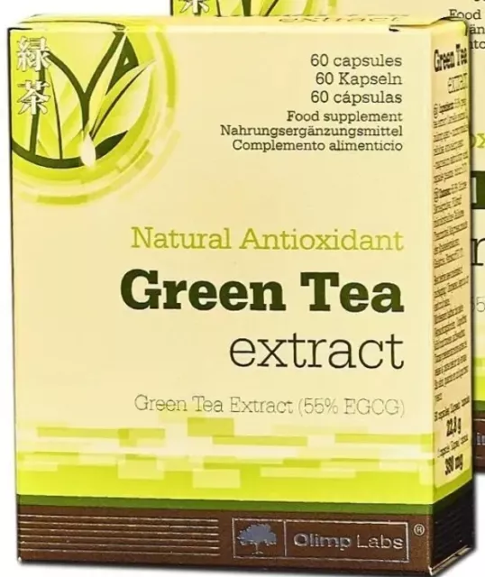 Olimp Green Tea extract 60 Kapseln grüntee extrakt grüner Tee fat Burn Fett