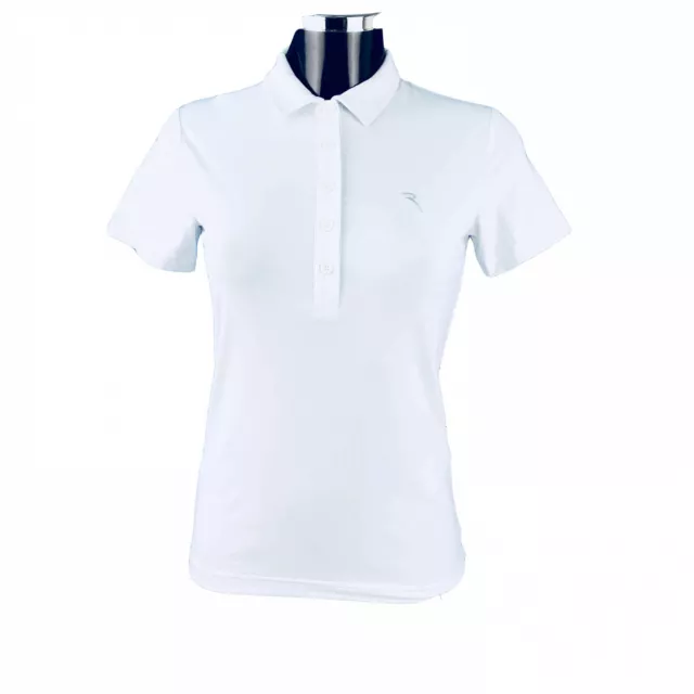 Chervo Golf Femmes Polo Shirt Haut Polo Dry Matic Appennini Blanc 100 2.Wahl