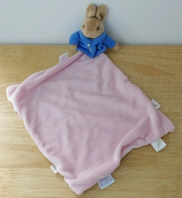 Original Peter Rabbit By Beatrix Potter Comforter Blanket Soft Toy - Rare