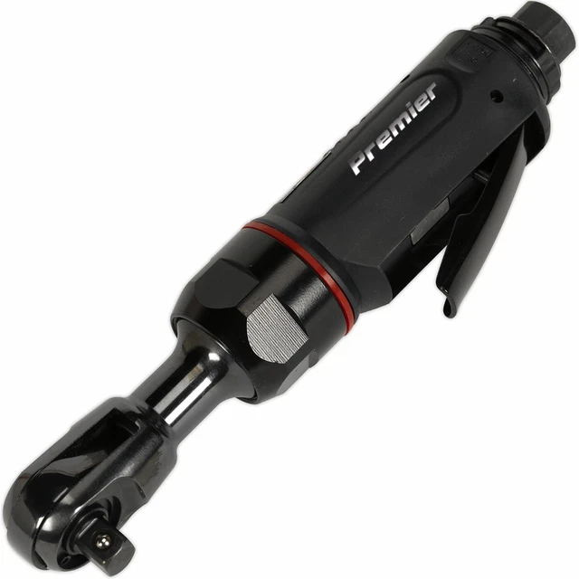 Sealey Premier 3/8" Square Drive Mini Air Ratchet Wrench Mechanic Workshop