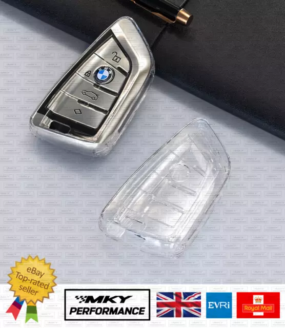 BMW TPU Transparent Car-Key-Case Cover Holder Shell F40/G20/G30/X1/G05 X6 X7