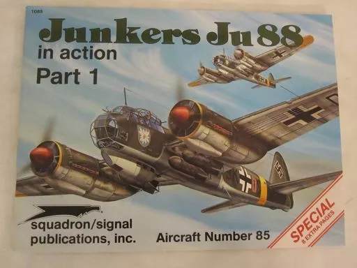 JUNKERS JU 88 in action, Part 1 - Aircraft No. 85 $14.99 - PicClick