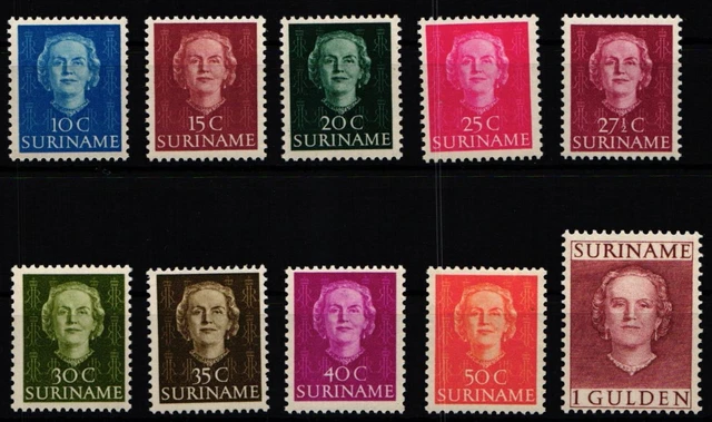 Suriname 320-329 postfrisch #KF004