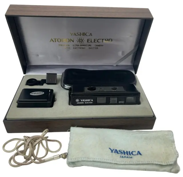 Videocamera Yashica Atoron Electro Precision Ultra Miniature Camera + Custodia
