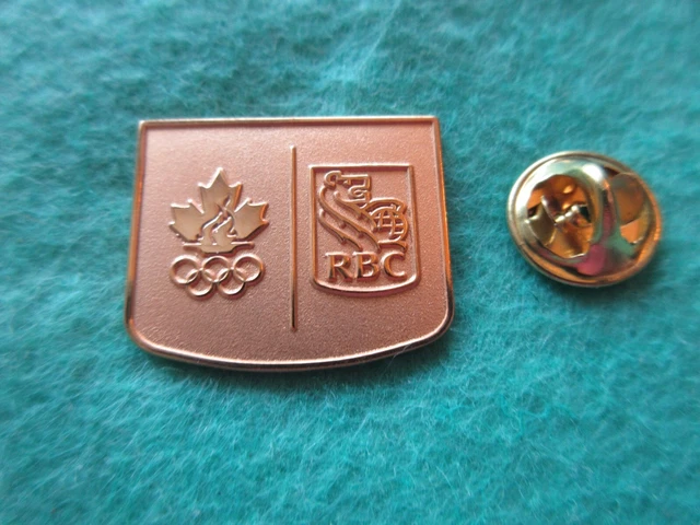 激レア　カナダ オリンピック ピンバッジ RBC カナダロイヤル銀行 激レア カナダ オリンピック ピンバッジ RBC カナダロイヤル銀行