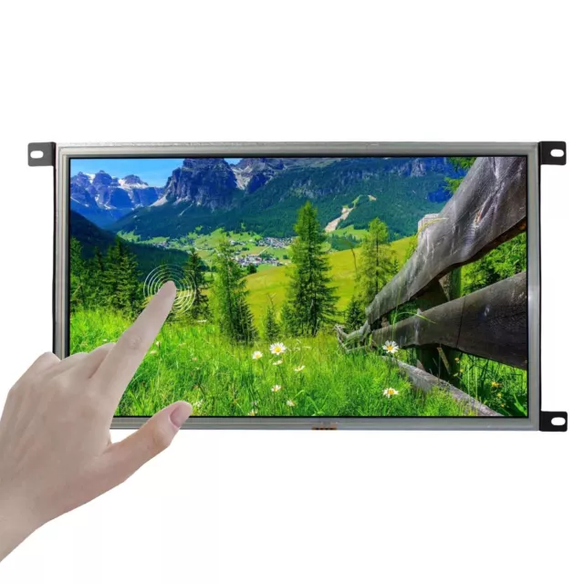 15.6" 1920x1080 1000nit Outdoor Resistive Touch LCD HDMI USB Metal LCD Monitor