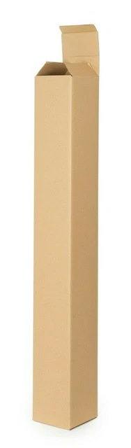 Faltkartons Versandkarton Versandrohr 650x100x100mm NEU Braun Menge Wählbar