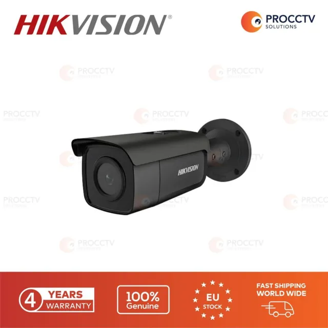 Hikvision Bullet-Kamera DS-2CD2T47G2-L F2.8 (Schwarz, ohne Sockel)