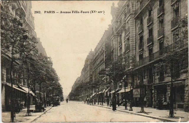 CPA AK PARIS 15th Avenue Félix-Faure (925438)