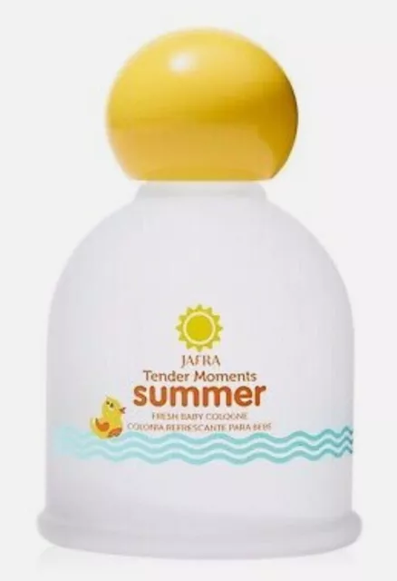 Jafra Tender Moments Summer Fresh Baby Cologne 3.3 OZ Brand New & Sealed