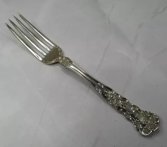 Vintage Gorham Buttercup Sterling Silver .925 7" Luncheon Fork, Old Mark