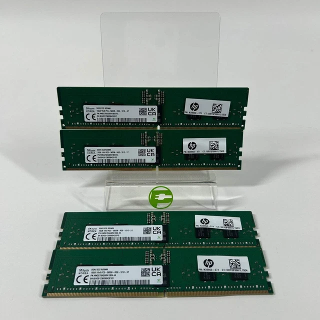 Mémoire Serveur SK Hynix 64 Go DDR5 5600MHz REG ECC RDIMM PC5-5600B