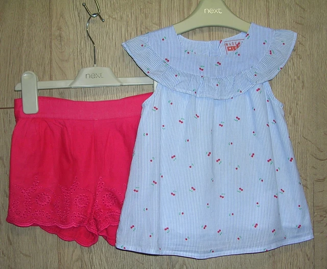 Pantaray pantaloncini estivi Next Bluezoo tu ecc. Pacchetto estivo per ragazze età 2-3 98 cm 3