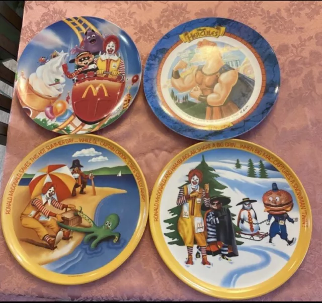 McDonald’s collector Plates -4