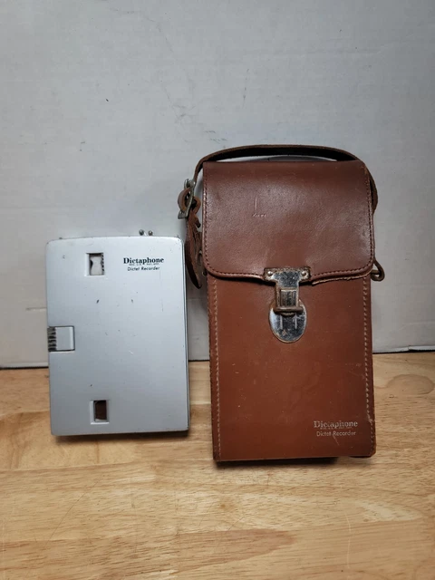Vintage Dictaphone DICTET Tape RECORDER With Case Vintage Dictaphone DICTET Tape RECORDER With Case