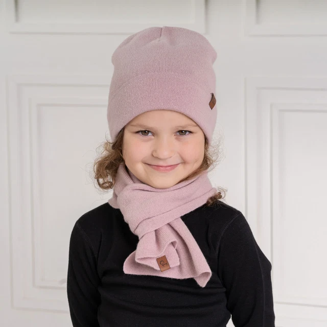 Kids' Knit Beanie & Scarf 2-Piece Set