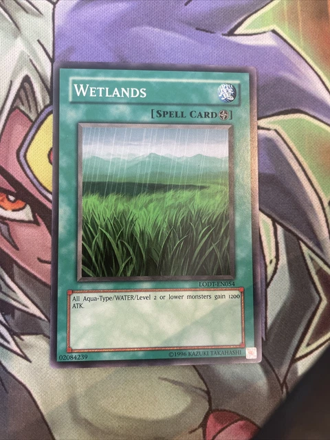 Yu-Gi-Oh! Wetlands Card - LODT-EN054 Common Unlimited | Light Of Destruction Booster Pack