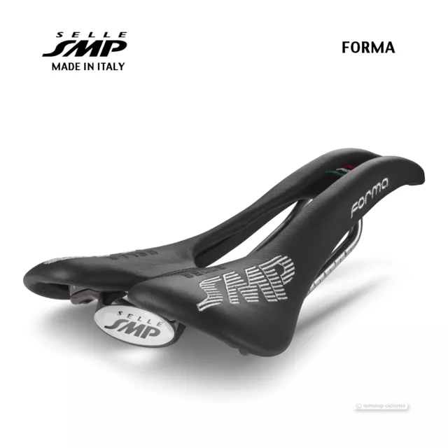 NEW Selle SMP FORMA Saddle : BLACK - MADE IN iTALY!