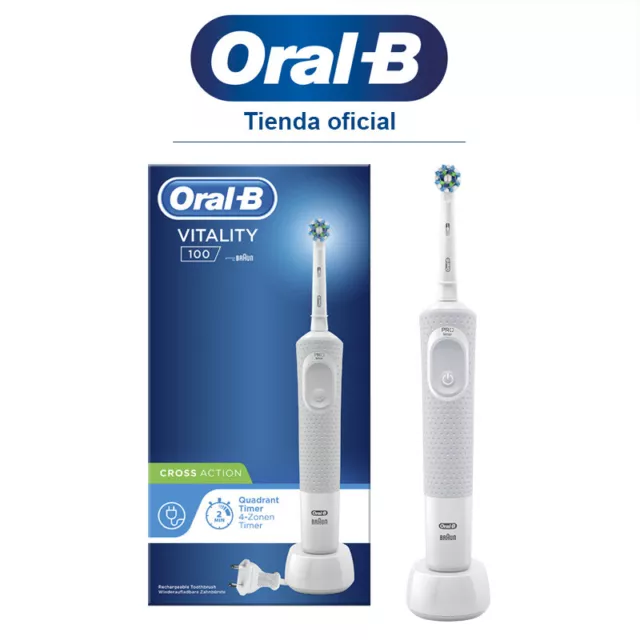 Cepillo de Dientes Eléctrico Recargable Oral-B Vitality 100 CrossAction Sensor