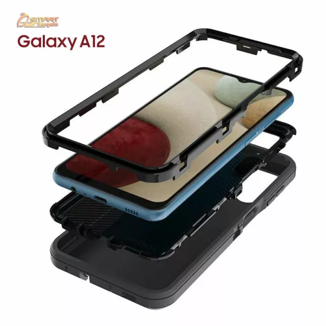 Tradesman Heavy Duty  Shock Proof Defend Case Cover For Samsung Galaxy A72  A12