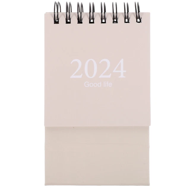 2024 MONTHLY CALENDAR Small Desk 2023-2024 Tear-off £5.19 - PicClick UK