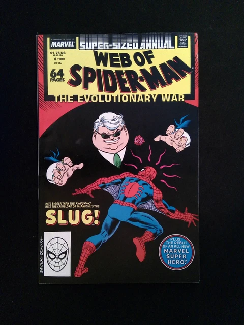 Web of Spider-Man Annual #4  MARVEL Comics 1988 VF-
