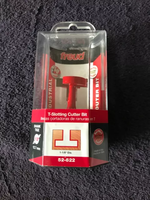 Freud T-Slotting Cutter Bit, 52-522, 1 1/8ths diameter