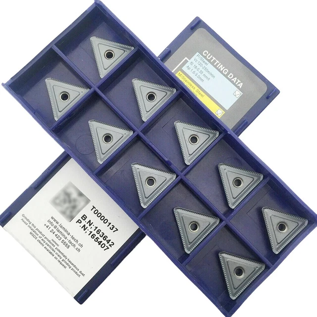 Reliable Tools for Metal Lathe 10PCS TPKR 1603 PDTR CNC Carbide Milling Inserts