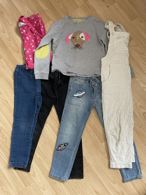 Girls Age 4-5 Years Bundle Dungarees Top Jeans Jeggings Swim Boden Zara Gap