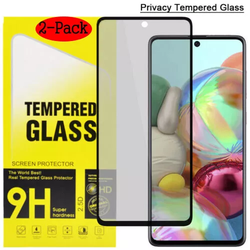 For Samsung Galaxy Note 10 S10 Lite Privacy Anti-Spy Tempered Screen Protector