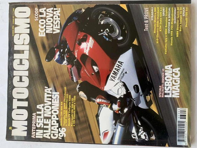 Motociclismo Marzo 1996 Bimota Mantra 900 Ktm Duke 620 Malaguti Crosser 50 Benel