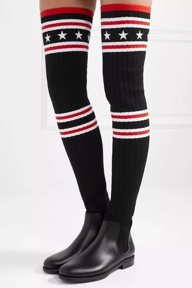 Givenchy Storm Over the Knee Sock Boot