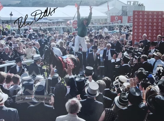 Frankie Dettori Signed 16x12 Photo OnlineCOA AFTAL