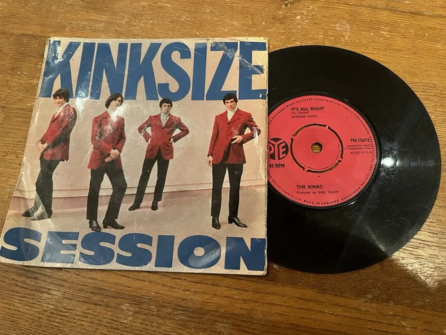 The Kinks / Kinksize Session UK盤7\"EP The Kinks: Kinksize - Non-Album Tracks, 1963-1964 - YouTube