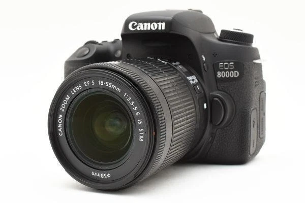 CANON EOS 8000 D EF-S 18-55mm Lens Set 956075 $648.39