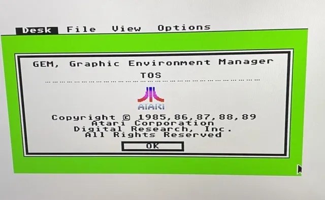 Atari ST Rainbow TOS 1.4 (1.04) UK 6 chip STF STFM Mega ST upgrade 2