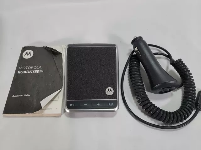 Motorola Roadster TZ700 Wireless Bluetooth Dual Microphone In-Car Speakerphone