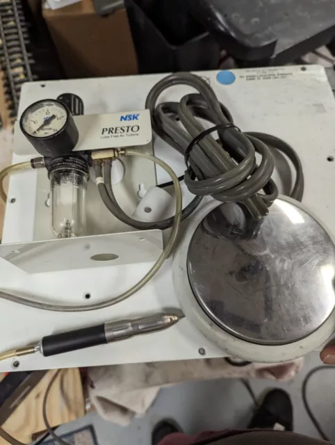 NSK Presto Hi Speed Air  Set Up Used Dental Lab Equipment, Dental, Jewelry,Shop