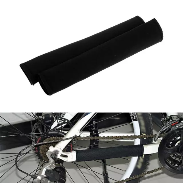 2Pcs Neopren Kettenstreben Schutz Fahrrad Kettenschutz Abdeckungs Rahmen