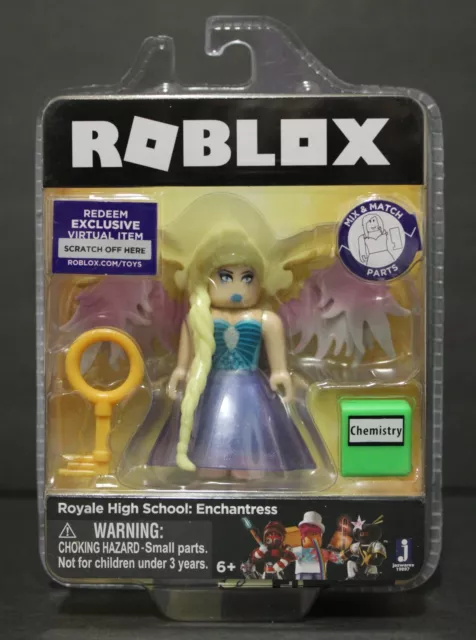  Roblox Gold Collection Royale High School: Enchantress Single  Figure Pack with Exclusive Virtual Item Code : Toys & Games