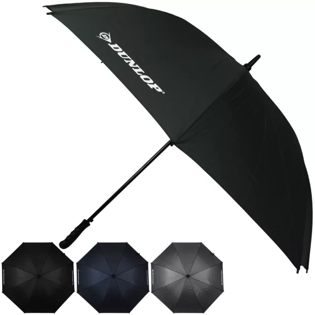 XXL Dunlop Regenschirm Golfschirm Stockschirm Partnerschirm Schirm groß 130 cm