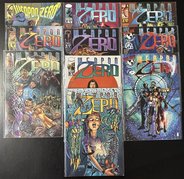 Weapon Zero #0-9 Lot Of 10 Image/Top Cow  Comics