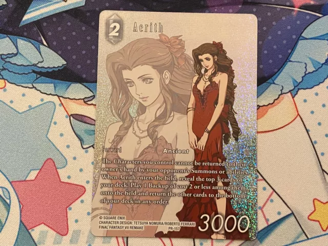 Aerith Foil Full Art Promo - PR-157 - NM - Final Fantasy TCG FFTCG