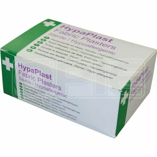 Sicurezza pronto soccorso HypaPlast in tessuto elasticizzato (D8001) - confezione da 100