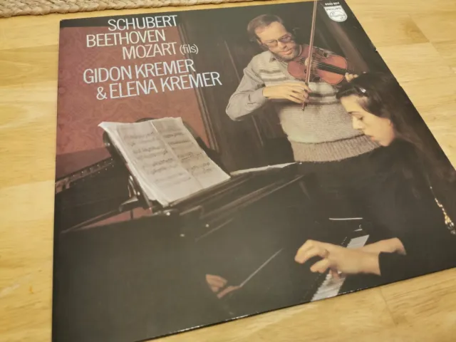 Philips 9500 904 Gidon Kremer & Elena Kremer - Schubert Beethoven NM/NM