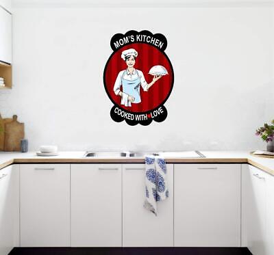Mom's Kitchen Vinyl Wall Stickers Home Art Decor Wall Decal Mural Kids Room