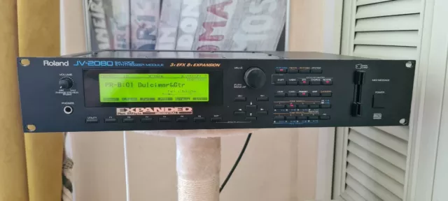 Roland JV-2080 64 voice synthétiseur module -